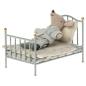 Maileg Vintage Bett Maus - Minze