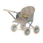 Maileg Kinderwagen Vintage Baby Maus blau