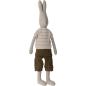 Maileg Rabbit Gr.5 in Strickpulli und Shorts