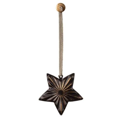 Maileg Baumschmuck Metall STAR anthrazite