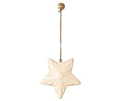 Maileg Baumschmuck Metall STAR offwhite