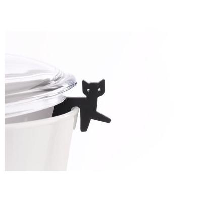 Ninelives Topfwächter Katze schwarz