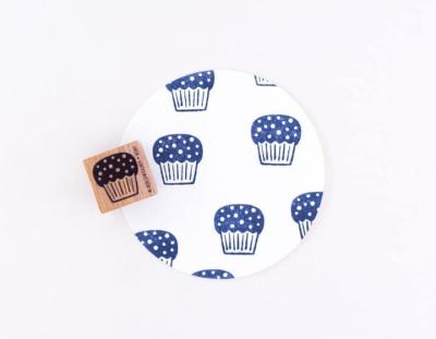 Perlenfischer Stempel Muffin