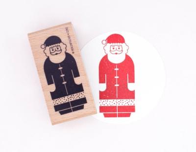 Perlenfischer Stempel Santa