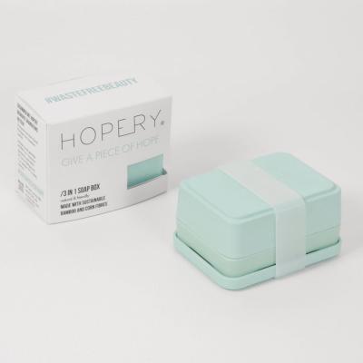 HOPERY  3-in-1 Seifendose grün