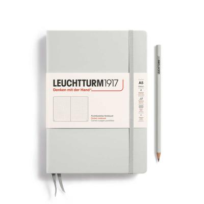 Leuchtturm 1917 Notizbuch medium A5 dotted - light grey