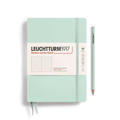 Leuchtturm 1917 Notizbuch medium A5 dotted - mint green