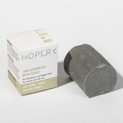 Hopery Face Cleansing Bar mit Aktivkohle für Mischhaut und fettige Haut