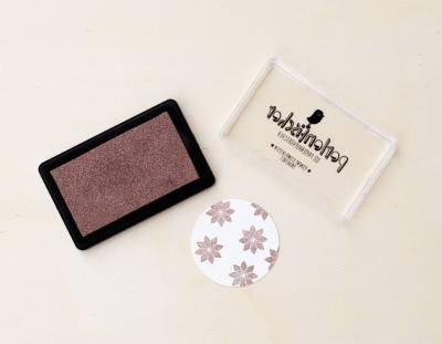 Perlenfischer Pigment Stempelkissen - rosegold