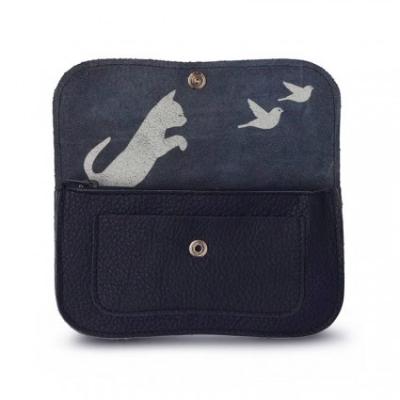 Keecie Portemonnaie Cat Chase medium - ink blue