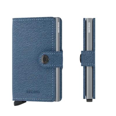 SECRID Geldbörse Miniwallet Twist - Twist jeans blue