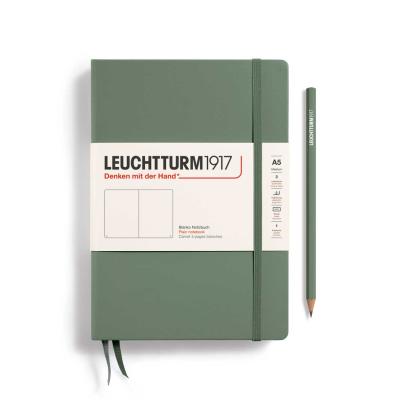 Leuchtturm 1917 Notizbuch medium A5 blanko - olive