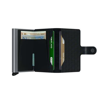 SECRID Geldbörse Miniwallet Optical Black Titanium