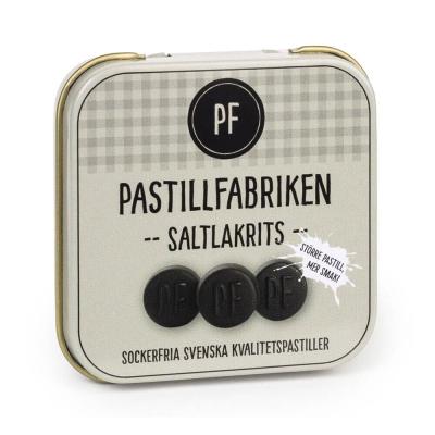 Pastillfabriken Saltlakrits - Salzlakritz 25g