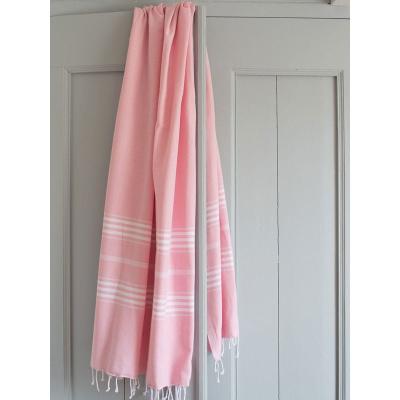 Hamamtuch 210x100cm aus 100% Baumwolle - powder pink