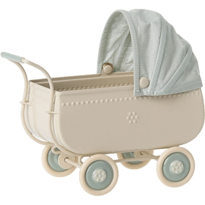 Maileg Vintage-PUPPENWAGEN, blau