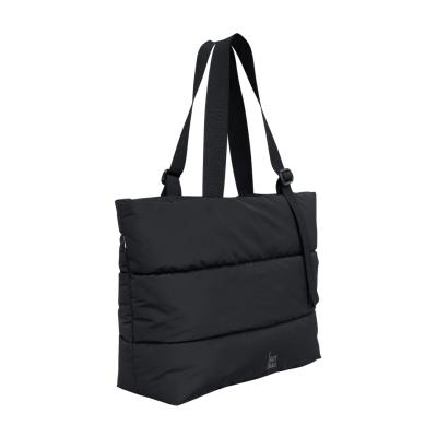 GOT BAG Puffer Tote Bag - black