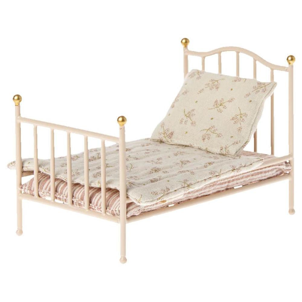 Maileg Vintage Bett Maus - Rose