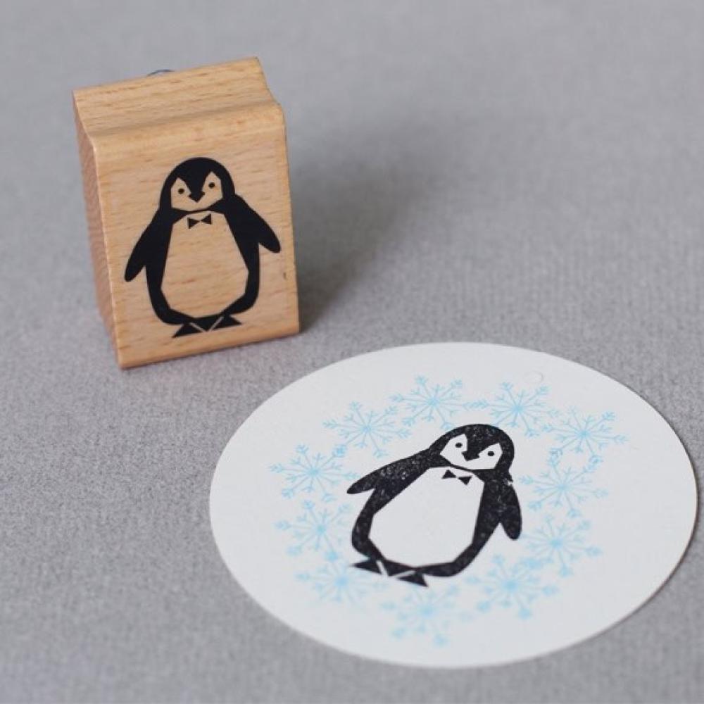 Perlenfischer Stempel Tiere: PINGUIN