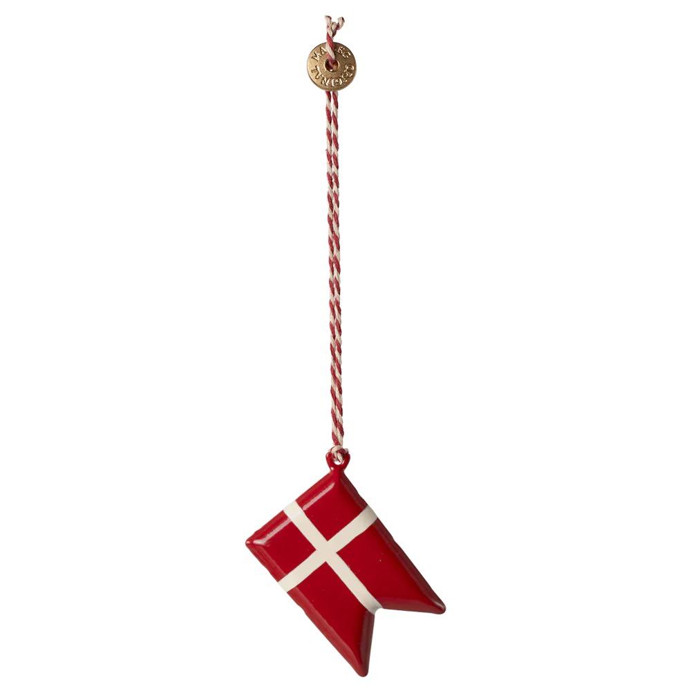 Maileg Baumschmuck Metall dänische Flagge