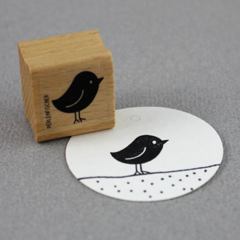 Perlenfischer Stempel Tiere: VOGEL Herr