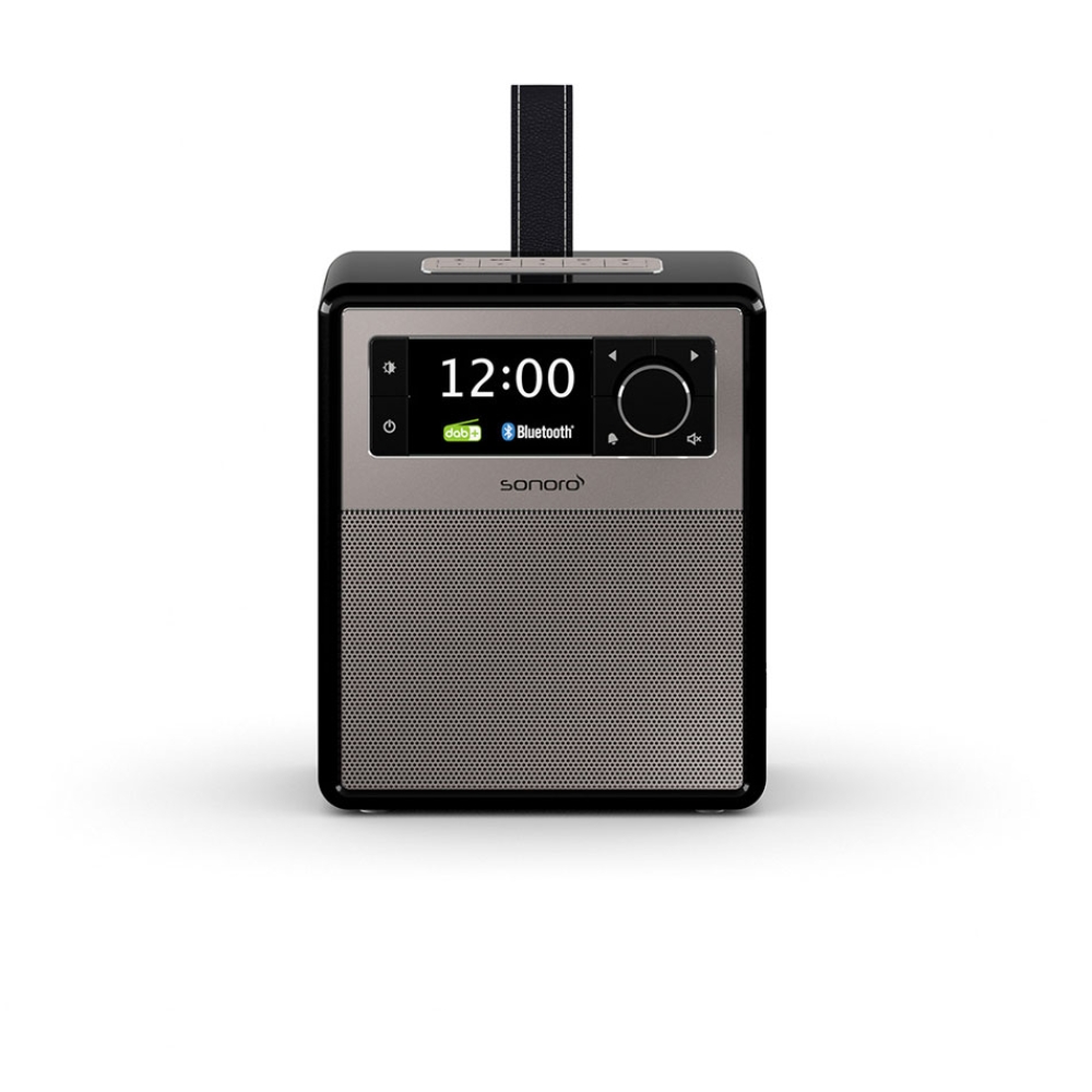 Sonoro EASY tragbares Digitalradio schwarz/silber