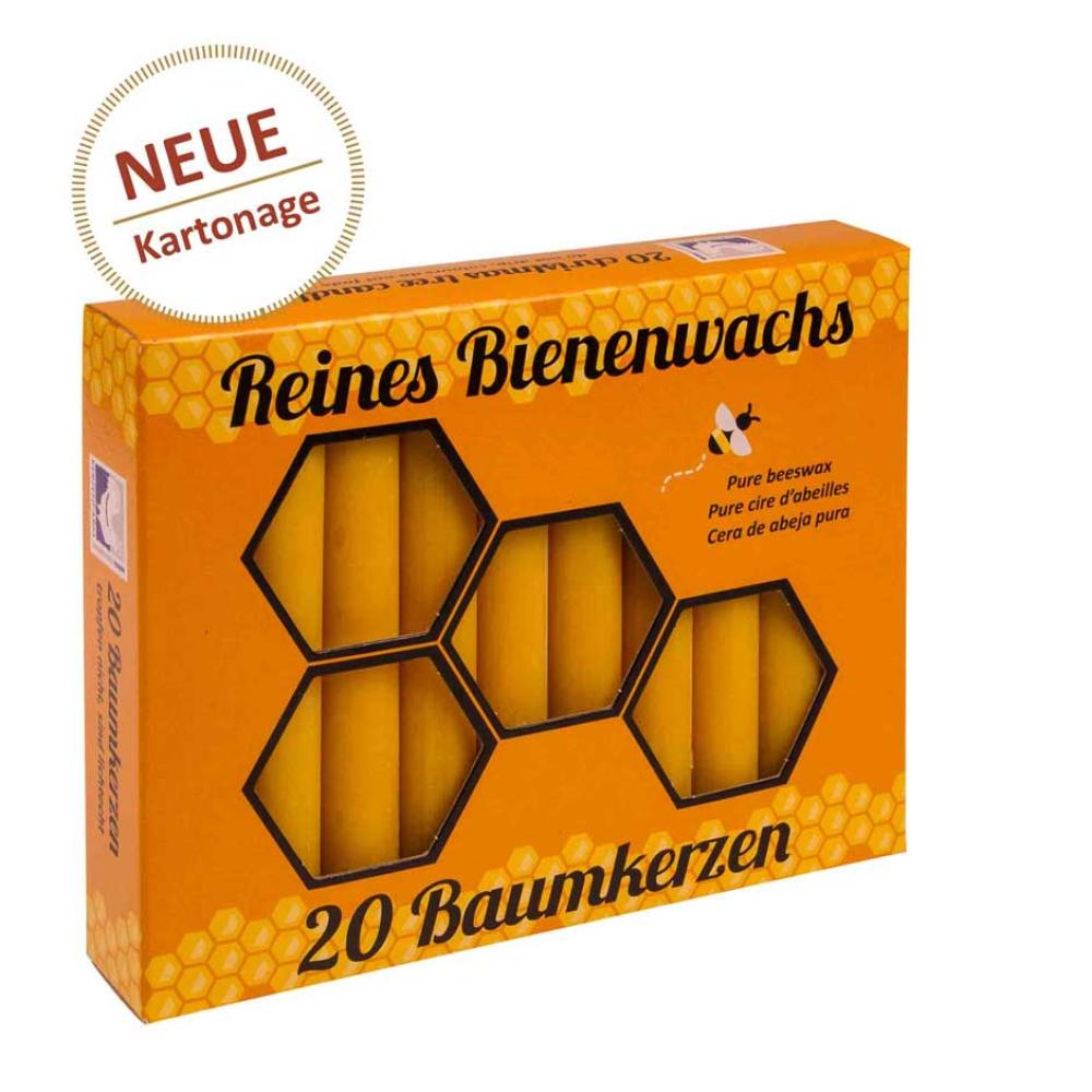 Kerzenfarm Baumkerzen aus 100% Bienenwachs