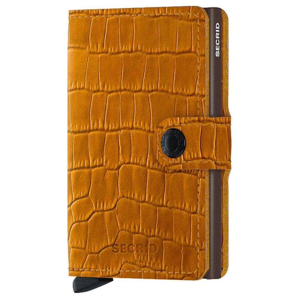 SECRID Geldbörse Miniwallet Cleo Ochre-Brown