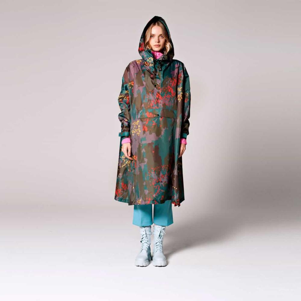 Rainkiss Poncho DIGI FOREST CAMO