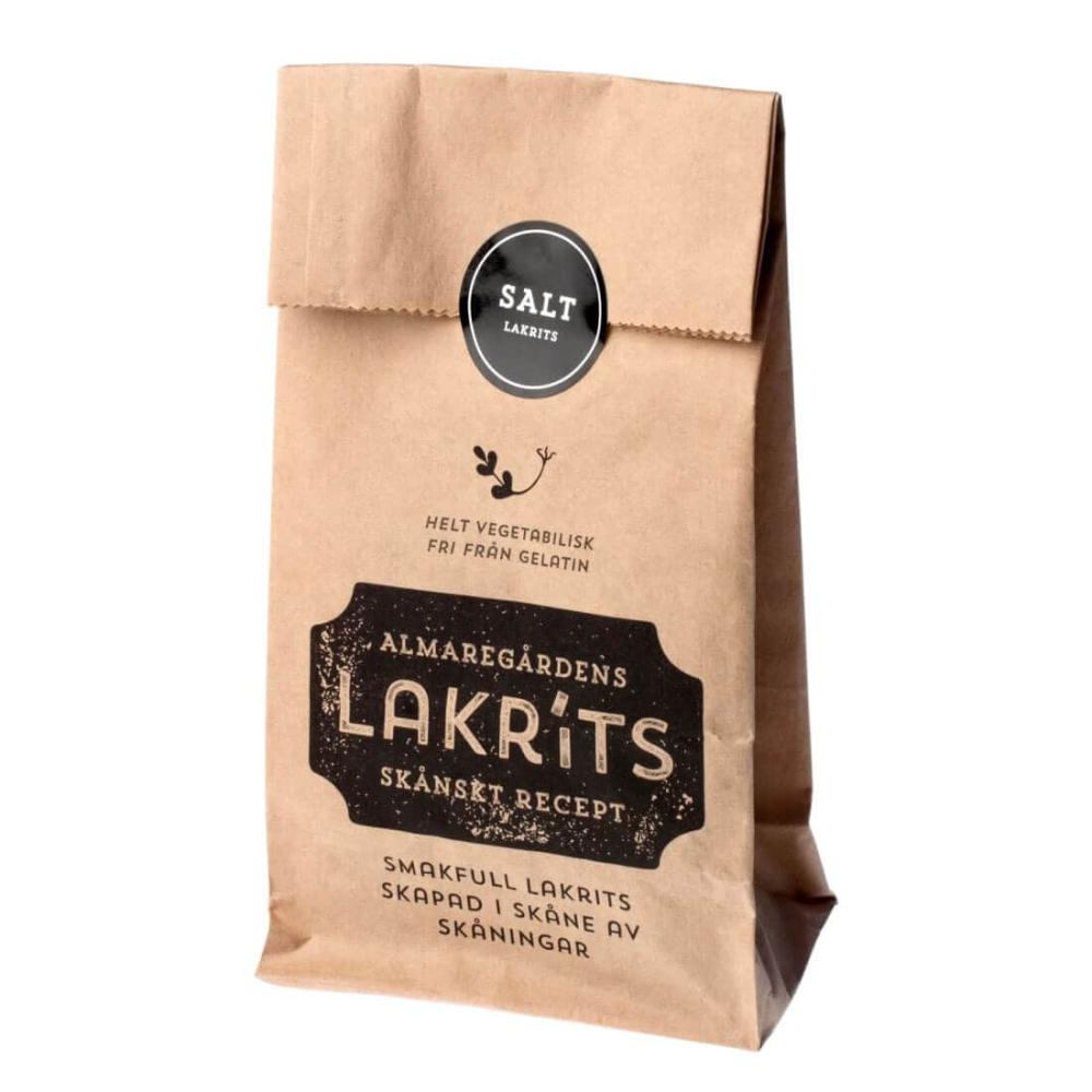 Almaregårdens Lakritz Salt - Salzlakritz 150g