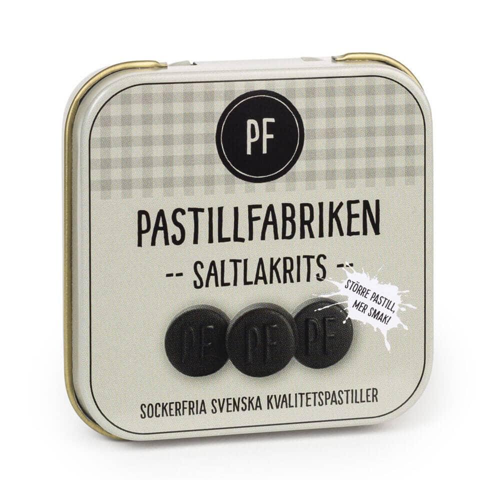 Pastillfabriken Saltlakrits - Salzlakritz 25g