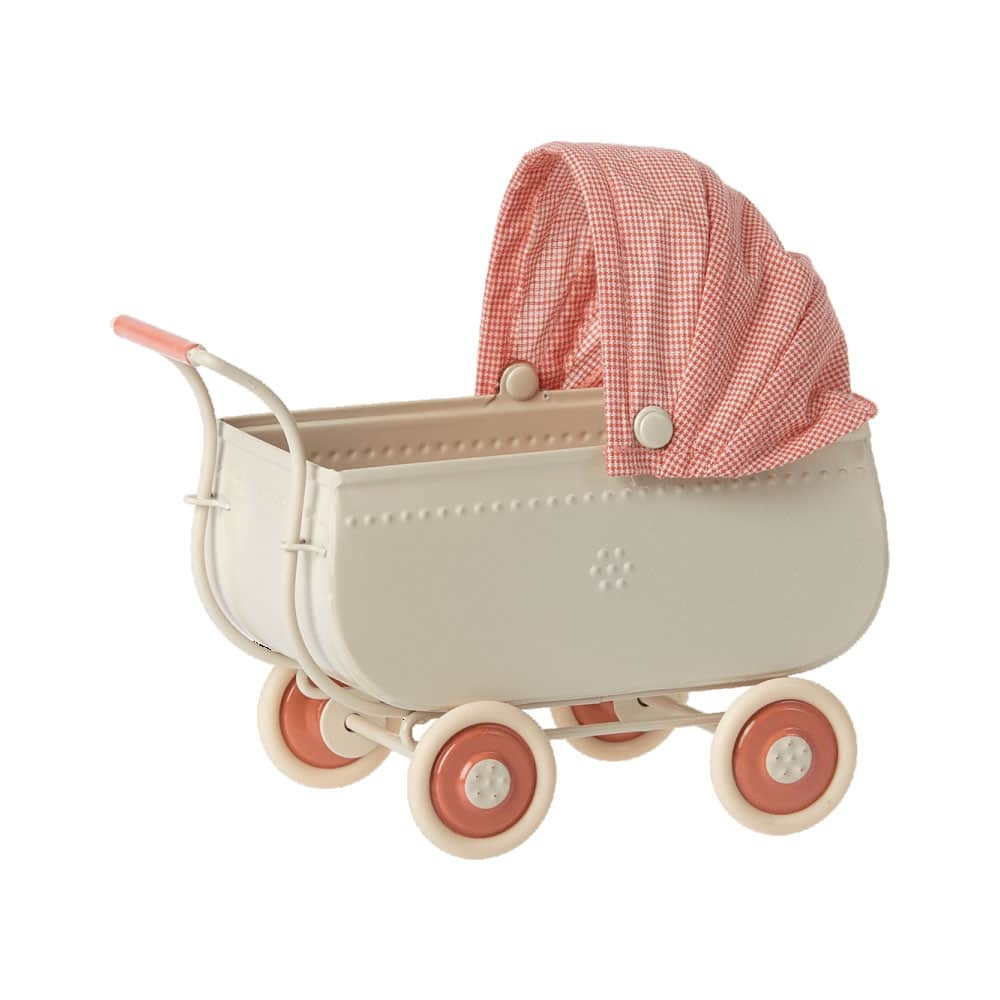 Maileg Vintage-PUPPENWAGEN, coral