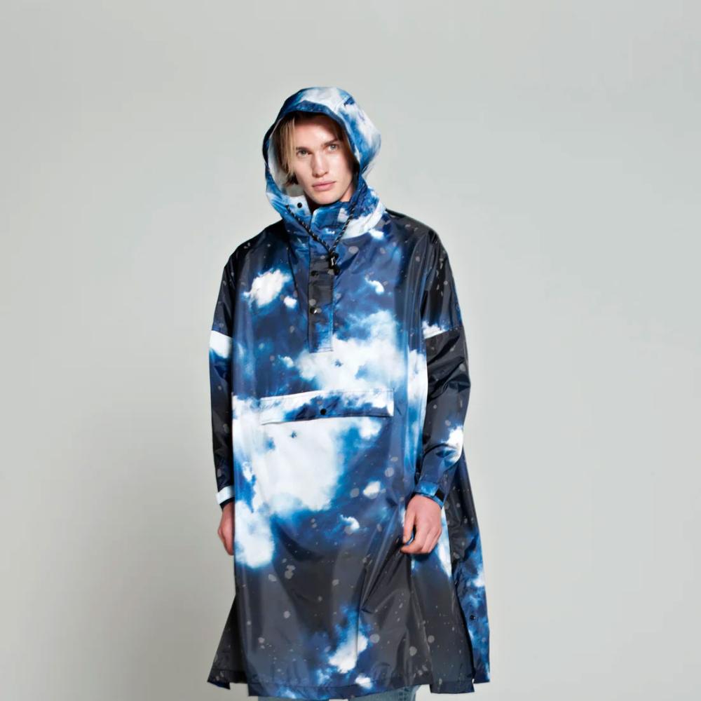 Rainkiss Poncho Starry Night