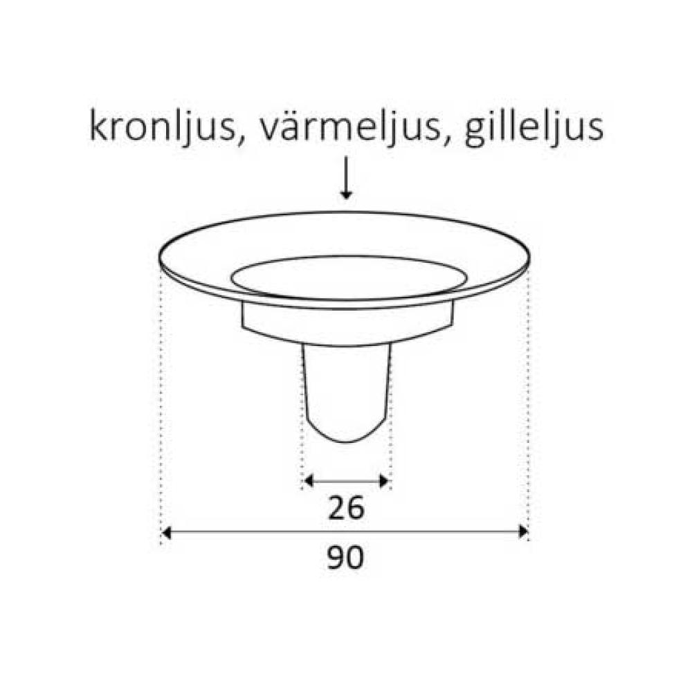 Våges Kerzenhalteraufsatz Burk