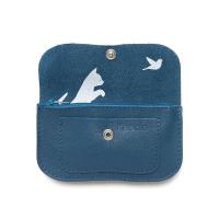 Keecie Portemonnaie Cat Chase small - faded blue