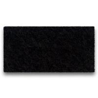 5mm Filz 10x10cm quadratisch - schwarz