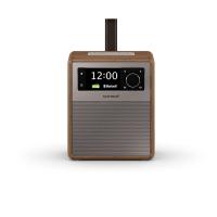 Sonoro EASY tragbares Digitalradio - walnuss/silber