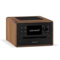 Sonoro All-In-One Musikanlage ELITE - walnuss/anthrazit