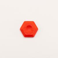 Koh-i-Noor Radiergummi Hexagon - rot