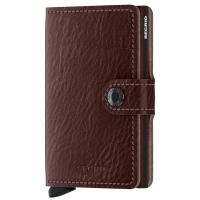 SECRID Geldbörse Miniwallet VEG - Veg Espresso Brown