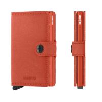 SECRID Geldbörse Miniwallet Original Leder - orange