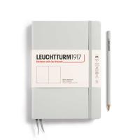 Leuchtturm 1917 Notizbuch medium A5 blanko - light grey