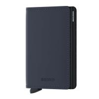 SECRID Geldbörse Slimwallet Leder matte - Matte Night Blue