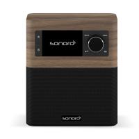 Sonoro STREAM digitales Radio - walnuss/schwarz