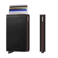 SECRID Geldbörse Slimwallet original - black brown